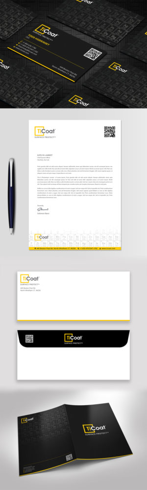 Business Card Design by DesignShout for TiCoat  | Design: #27897974