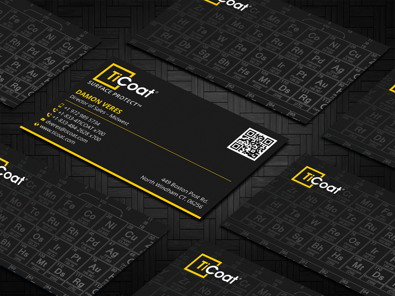 Business Card Design by DesignShout for TiCoat  | Design #27929591