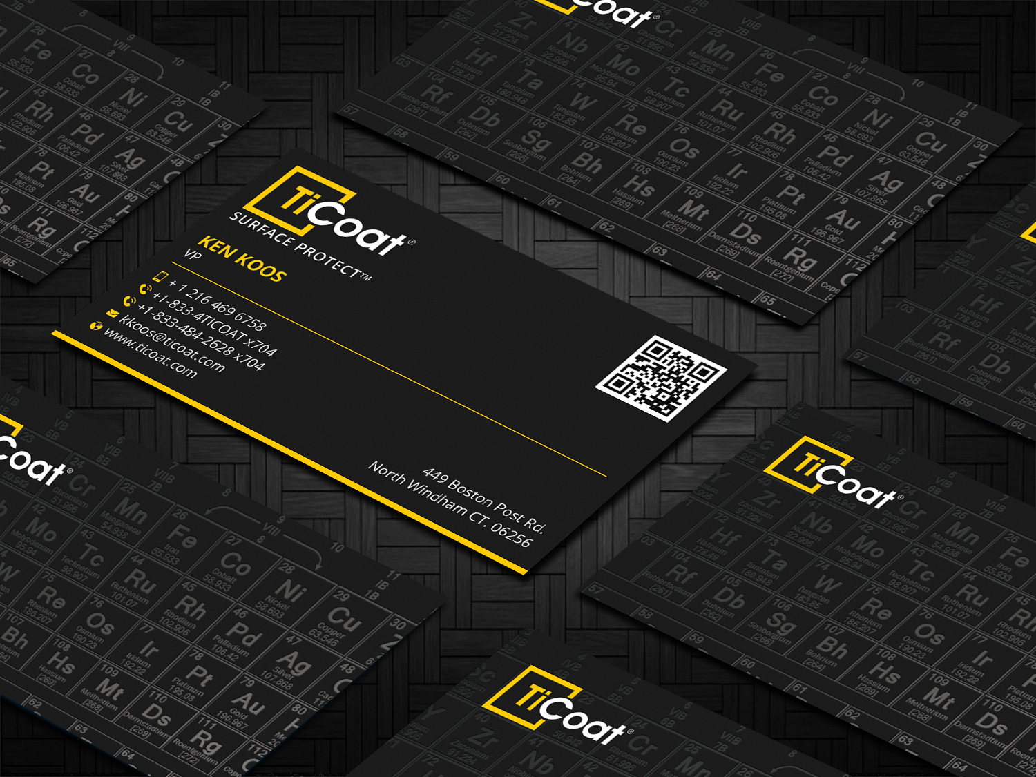 Business Card Design by DesignShout for TiCoat  | Design #27929592