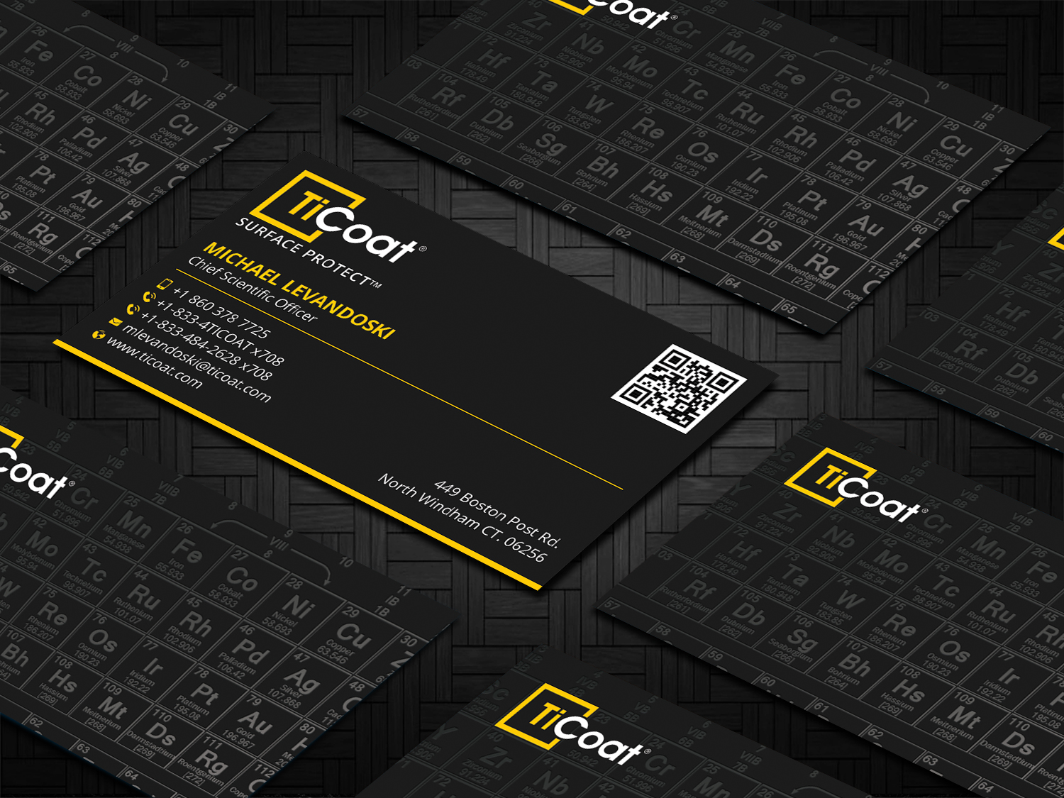 Business Card Design by DesignShout for TiCoat  | Design #27929632