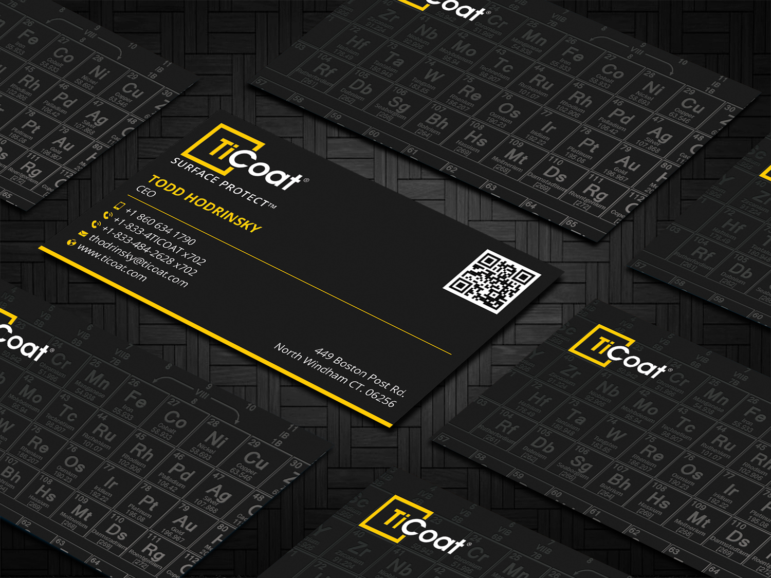 Business Card Design by DesignShout for TiCoat  | Design #27935419