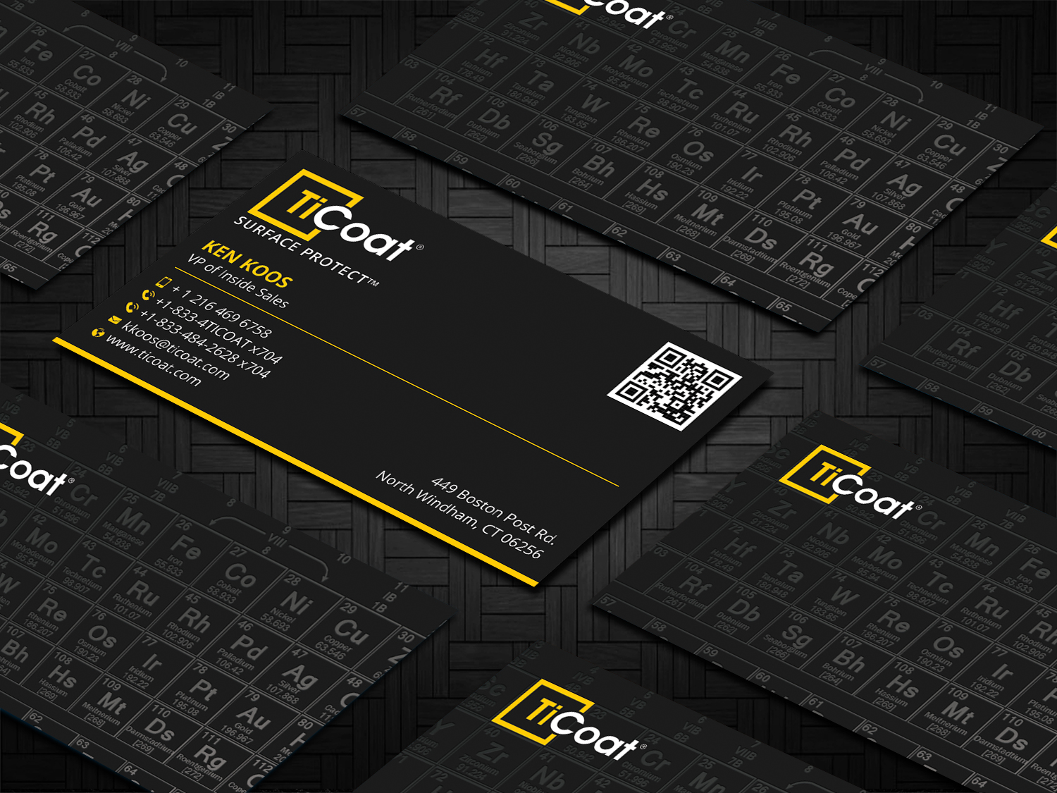 Business Card Design by DesignShout for TiCoat  | Design #27947071