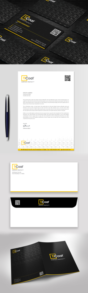 Business Card Design by DesignShout for TiCoat  | Design: #27959957