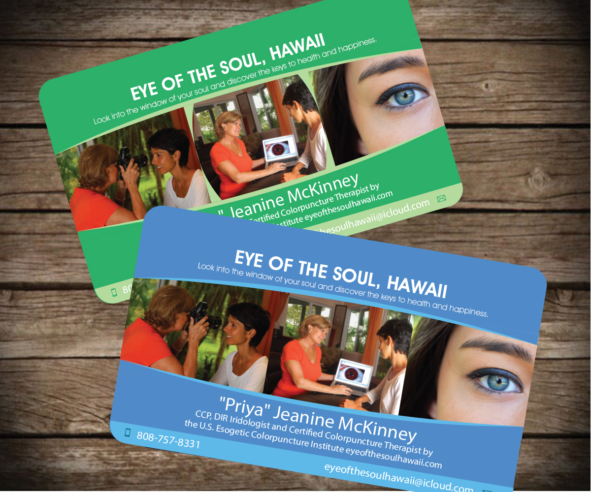 Business Card Design by Aaaron for Eye of The Soul, Hawaii | Design #3073650