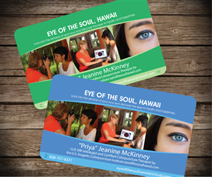 Diseño de Tarjeta de Presentación por Aaaron para Eye of The Soul, Hawaii | Diseño: #3073650