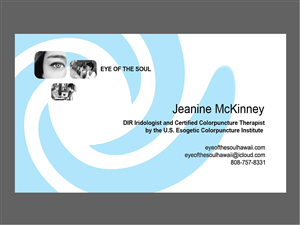 Business Card Design by prodesign 2 for Eye of The Soul, Hawaii | Design #3081303