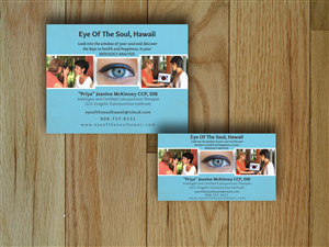Visitenkarten-Design von Ink and Graphite für Eye of The Soul, Hawaii | Design: #3086639