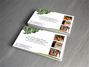 Diseño de Tarjeta de Presentación por Gentle-Spring-Rain para Eye of The Soul, Hawaii | Diseño: #3070263