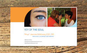 Business Card Design by abizimov for Eye of The Soul, Hawaii | Design #3082516