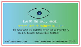 Design de Carte de Visite par Anu pour Eye of The Soul, Hawaii | Design #3087745