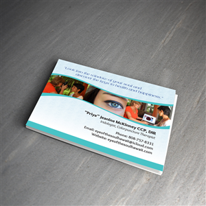 Business Card Design by vaby87 for Eye of The Soul, Hawaii | Design #3080433