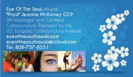 Business Card Design by littysoman80 for Eye of The Soul, Hawaii | Design #3071020