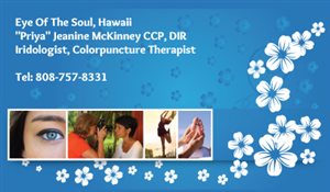 Business Card Design by littysoman80 for Eye of The Soul, Hawaii | Design #3083055