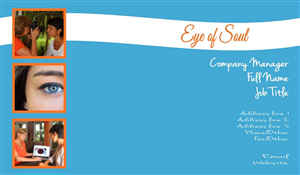 Diseño de Tarjeta de Presentación por rebecca.seasholtz para Eye of The Soul, Hawaii | Diseño: #3068796