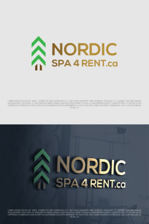 Logo Design by Walker Designer 2 for Nordic Spa 4 Rent | Design: #27888248