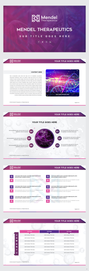 PowerPoint Design by pb for sapiently | Design: #27929240