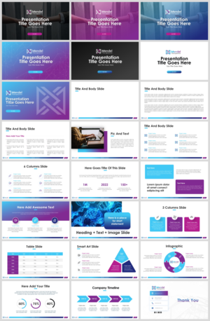 PowerPoint Design by IndreDesign for sapiently | Design: #27911203