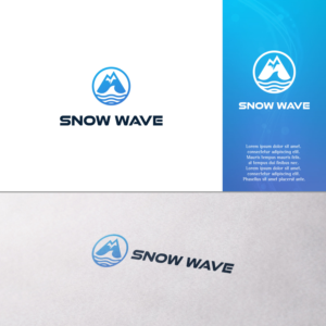 SNOW WAVE | Logo Design by Arjuna Design