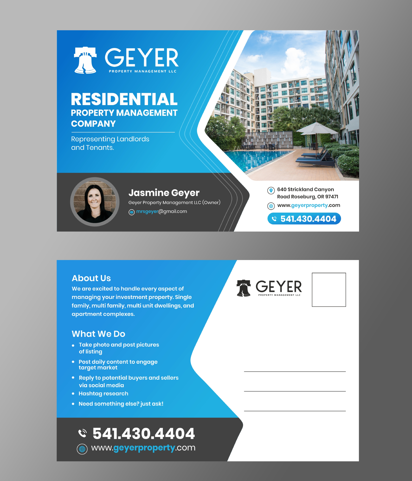 Postcard Design by ecorokerz for this project | Design #27891611