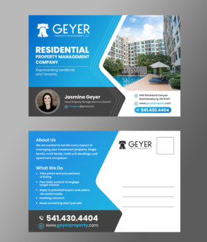 New residential property management company | Design de Carte Postale par ecorokerz