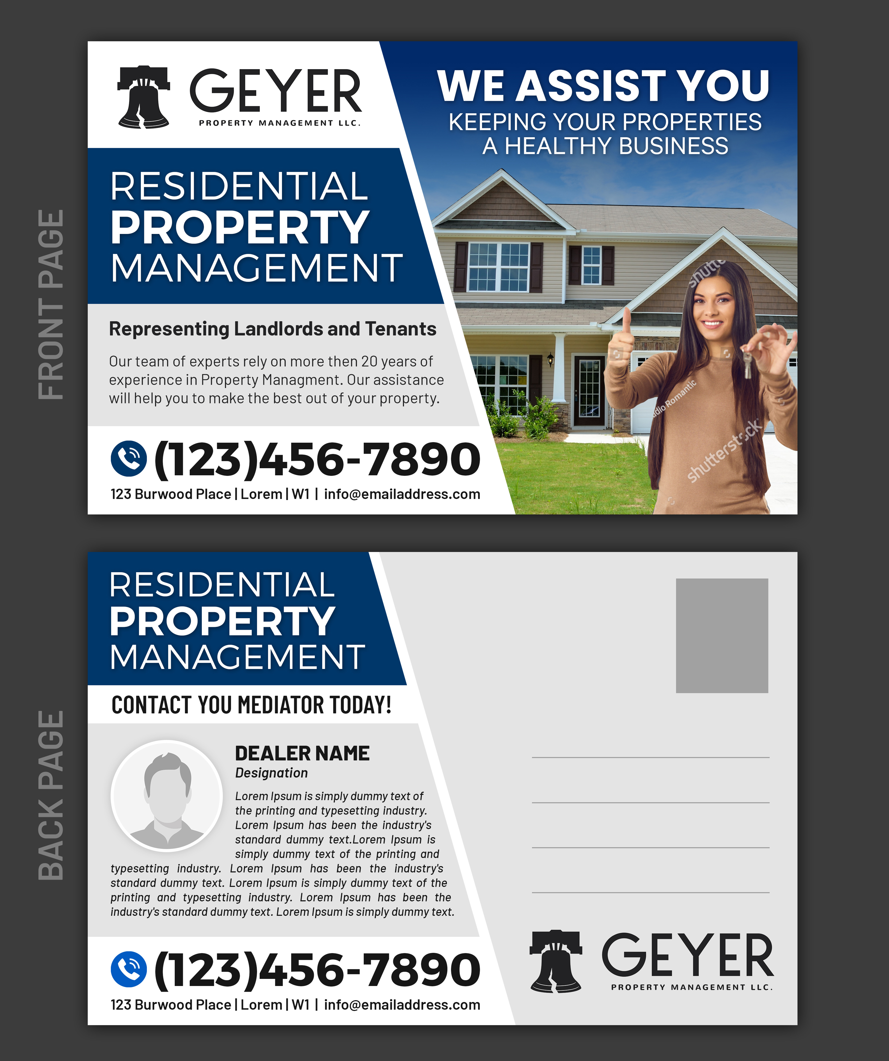 Diseño de Postal por SAI DESIGNS para este proyecto | Diseño #27891562