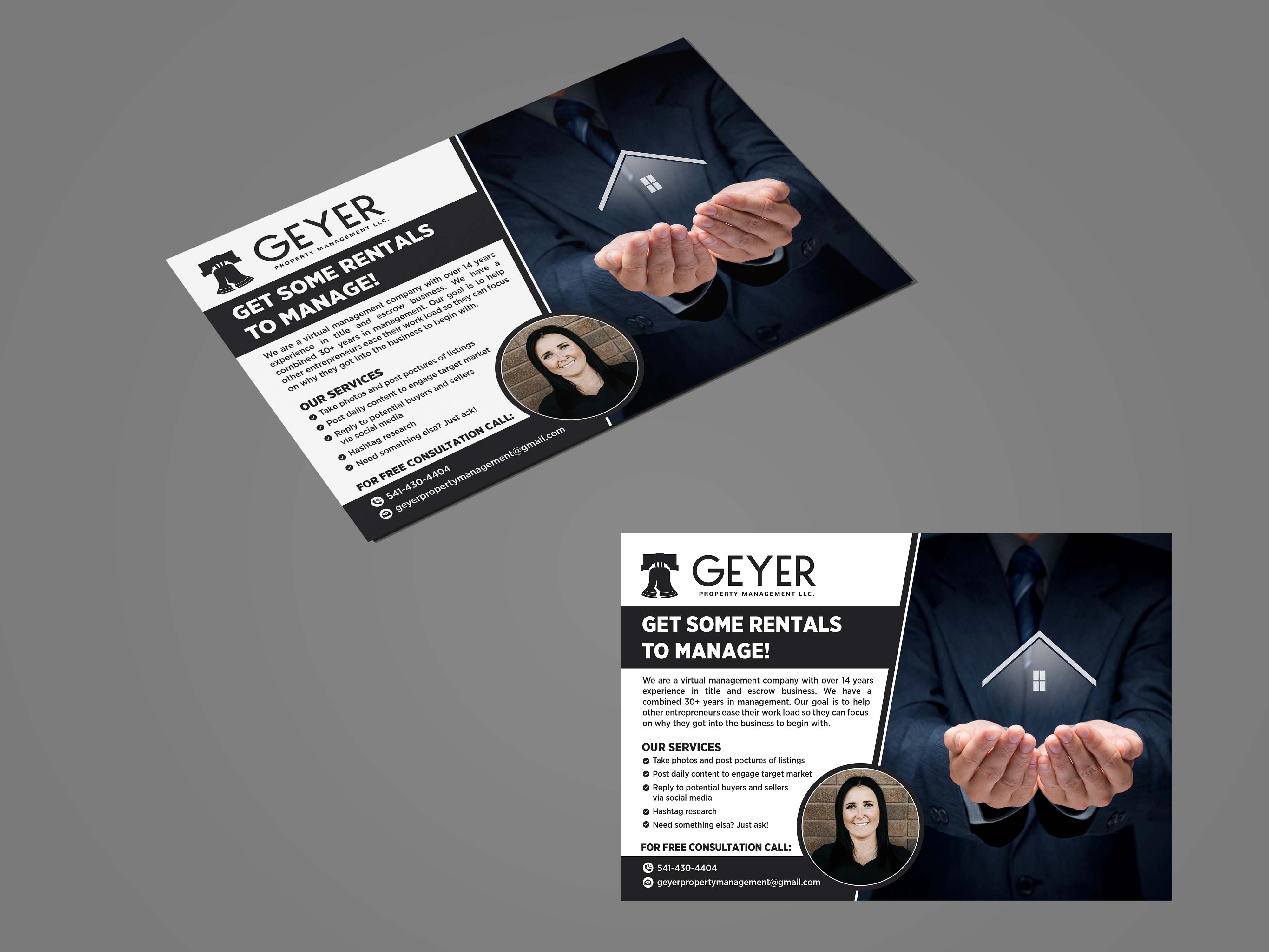 Postcard Design by GraphicsGuru for this project | Design #27893361