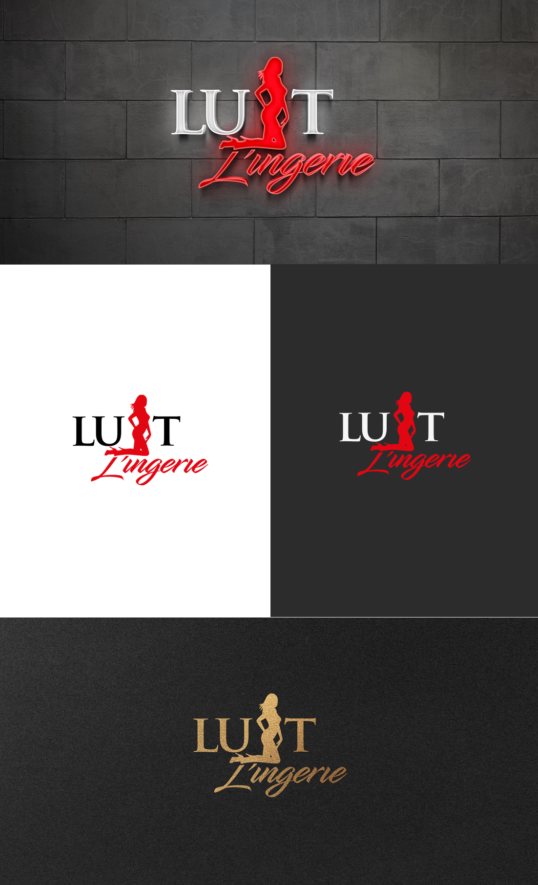Logo Design by GLDesigns for Locked in Lust | Design #27889176