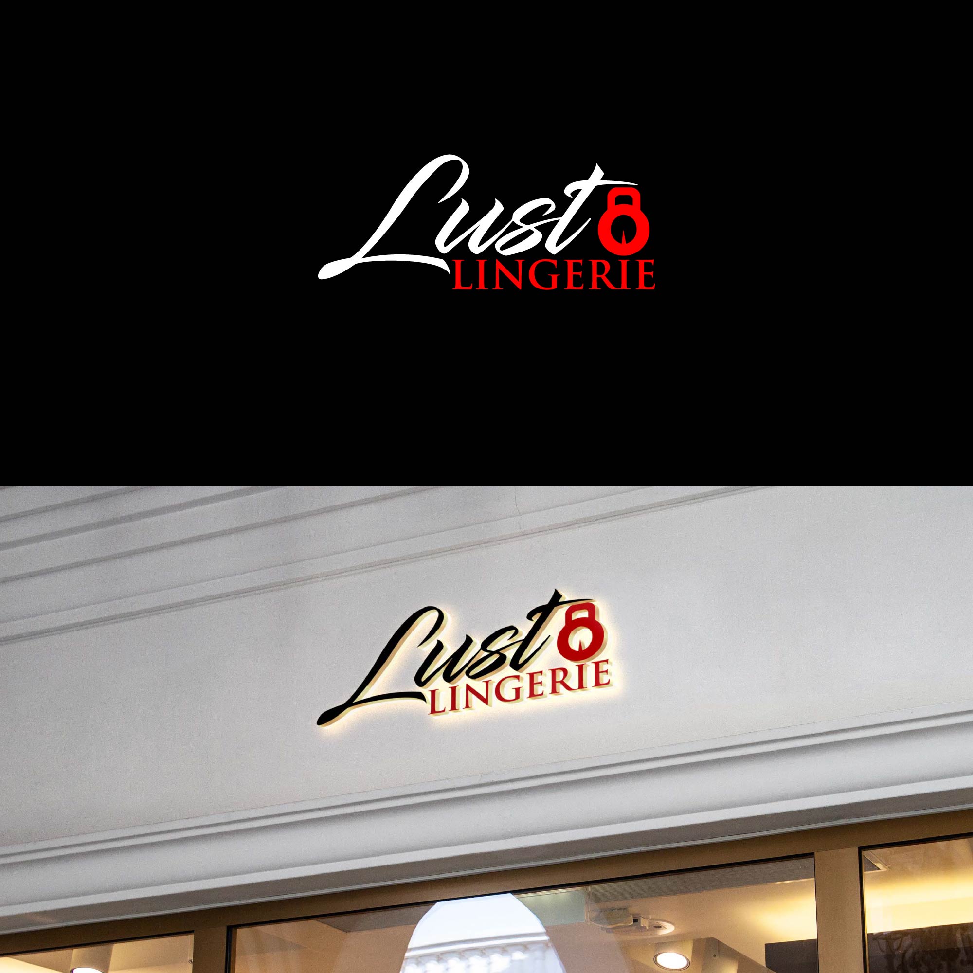 Logo Design by kaushal 05 for Locked in Lust | Design #27889111