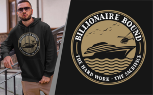 BILLIONAIRE BOUND | Diseño de Camiseta por Ismail Hossain