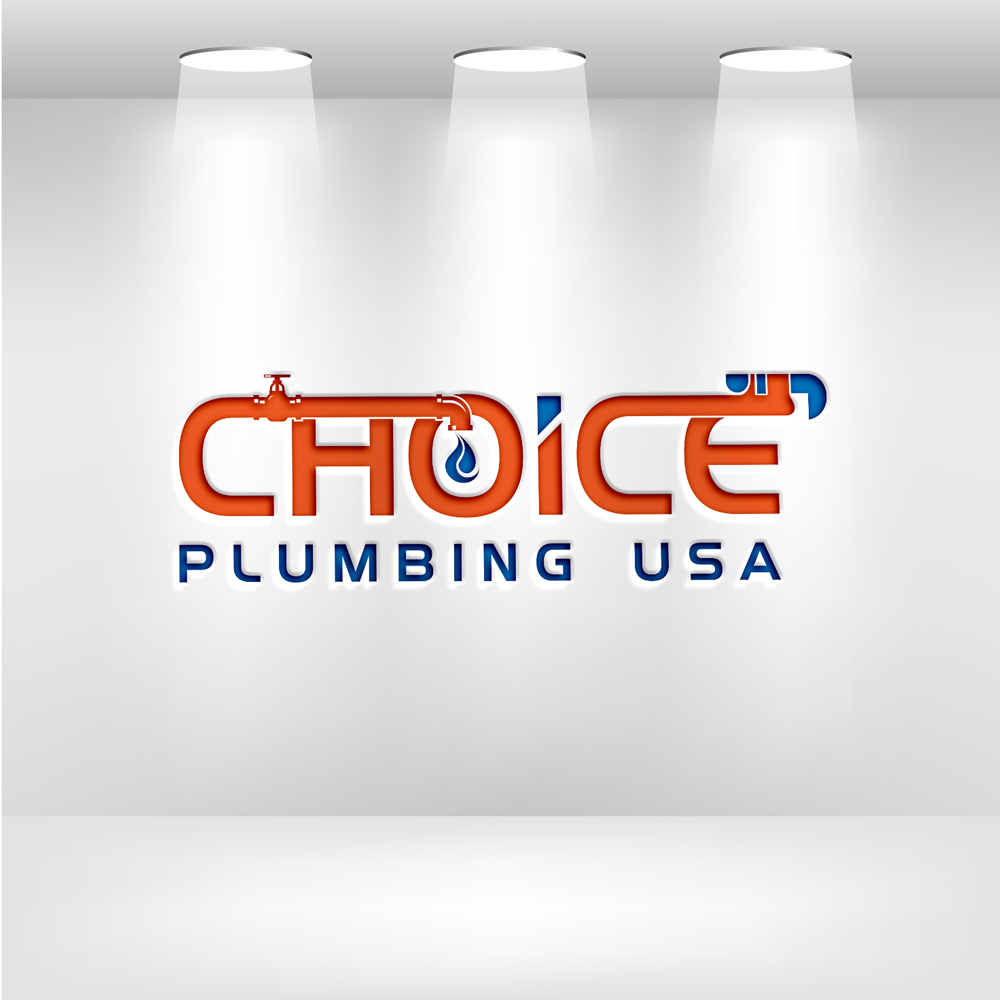 Logo Design by Inseam design for Choice plumbing usa | Design: #27891087