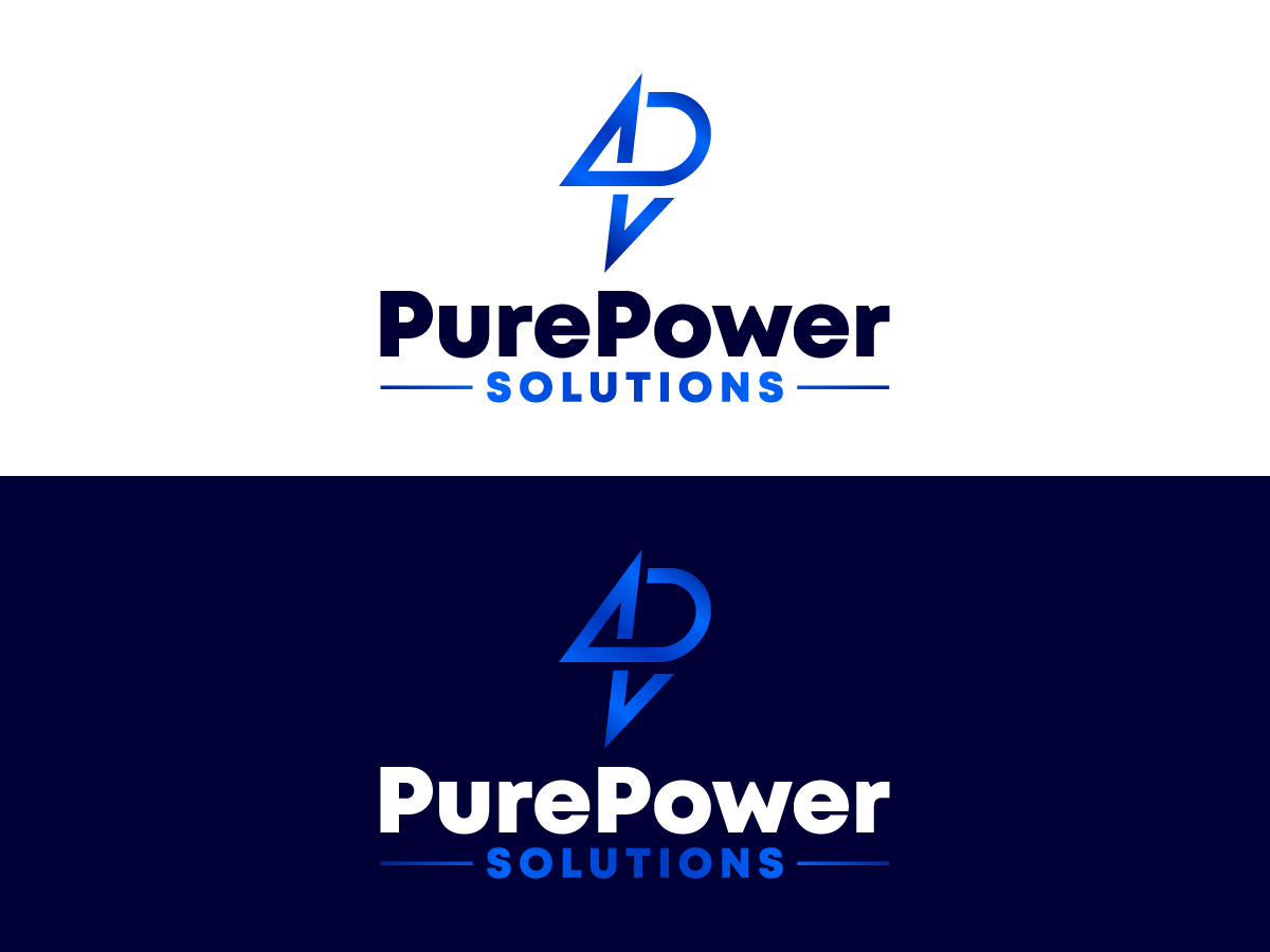 Logo Design by Gexeco for Pure Power Solutions Ltd | Design #27906793