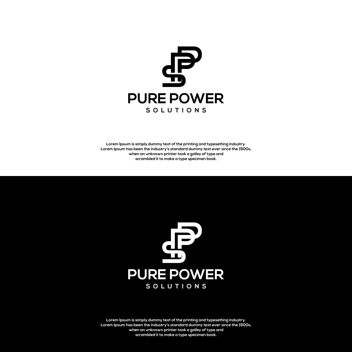 Logo Design by driptip for Pure Power Solutions Ltd | Design #27890681