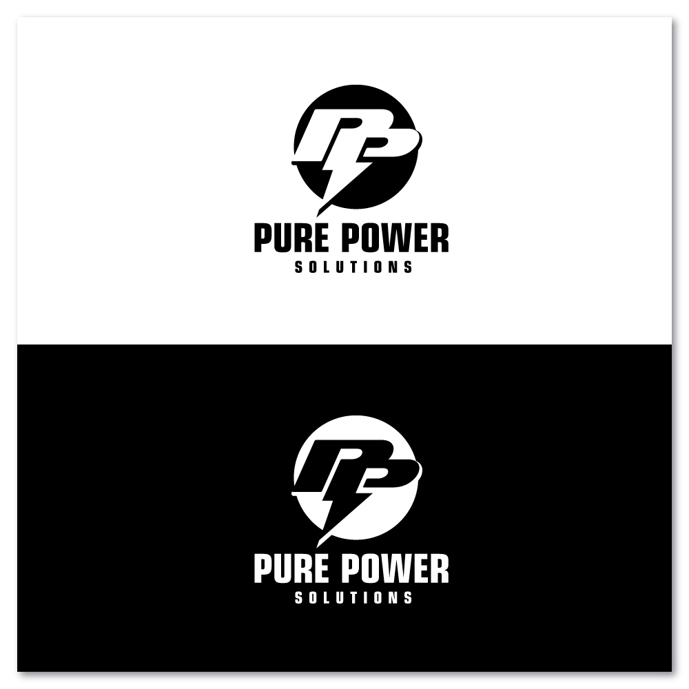 Logo Design by Sujit Banerjee for Pure Power Solutions Ltd | Design #27891817