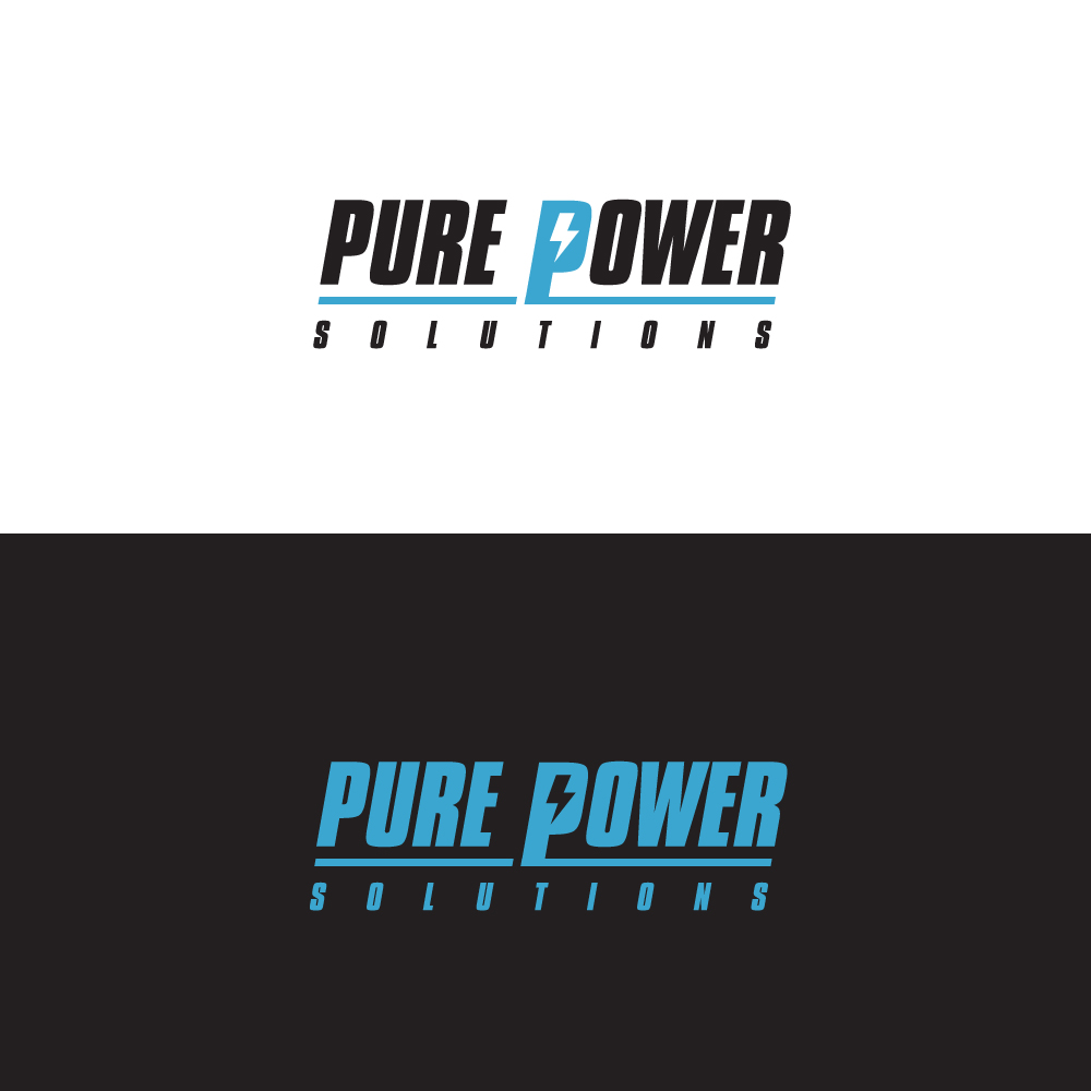 Logo Design by Sujit Banerjee for Pure Power Solutions Ltd | Design #27891821