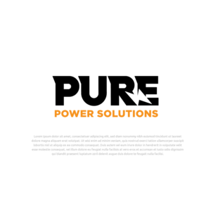Logo Design by Abdul 20 for Pure Power Solutions Ltd | Design: #27895884