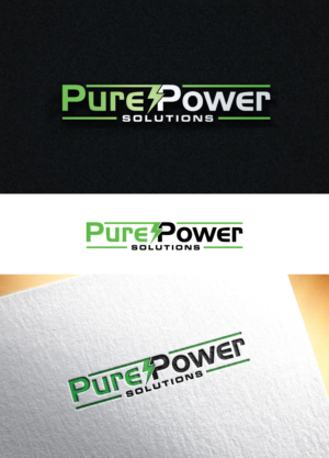 Logo Design by step forward 2 for Pure Power Solutions Ltd | Design: #27891179