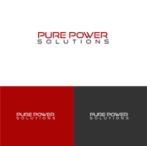 Logo Design by AlphabetZero.co.uk for Pure Power Solutions Ltd | Design: #27907251