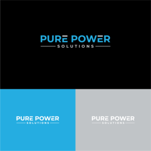 Logo Design by AlphabetZero.co.uk for Pure Power Solutions Ltd | Design: #27913068
