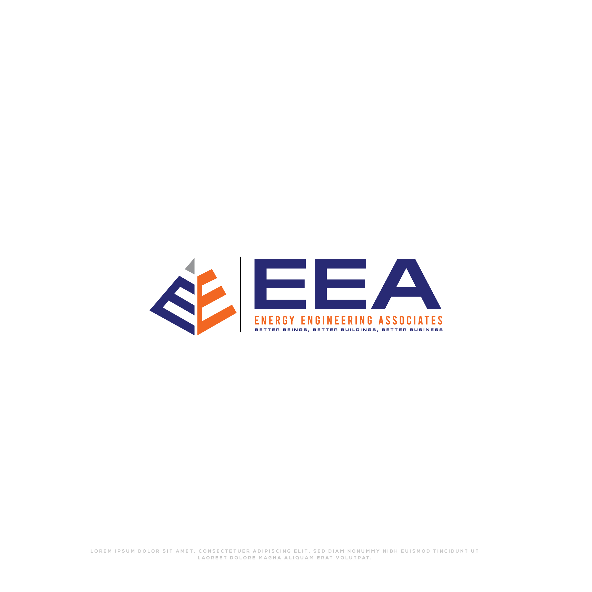 Logo-Design von webeezine für EEA Consulting Engineers, Inc. | Design #27898025
