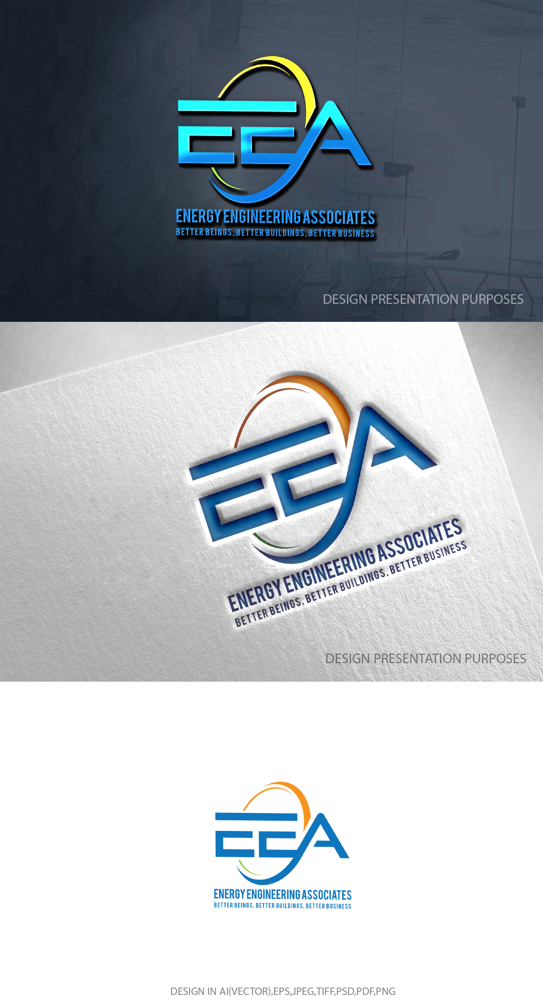 Logo Design by zebronicgraphic for EEA Consulting Engineers, Inc. | Design #27897409