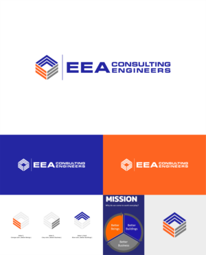 Logo Design by Hakim Febrian for EEA Consulting Engineers, Inc. | Design #27919899