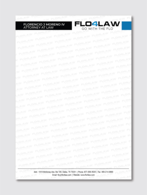 Letterhead Design by yugcreativeart for Florencio J Moreno IV | Design: #27929054