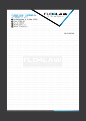 Letterhead Design by yugcreativeart for Florencio J Moreno IV | Design: #27934726