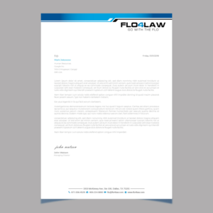 Diseño de Membrete por LAXMI DESIGNHUB para Florencio J Moreno IV | Diseño: #27896225