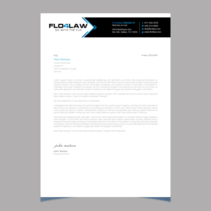 Diseño de Membrete por LAXMI DESIGNHUB para Florencio J Moreno IV | Diseño: #27896228