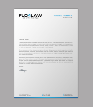 Letterhead Design by chandrayaan.creative for Florencio J Moreno IV | Design: #27895722