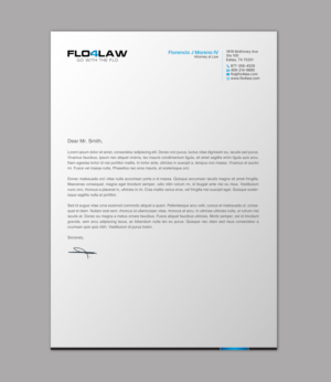 Letterhead Design by chandrayaan.creative for Florencio J Moreno IV | Design: #27895724