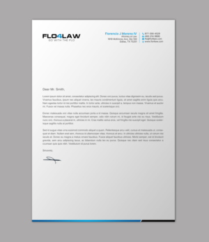 Letterhead Design by chandrayaan.creative for Florencio J Moreno IV | Design: #27895725