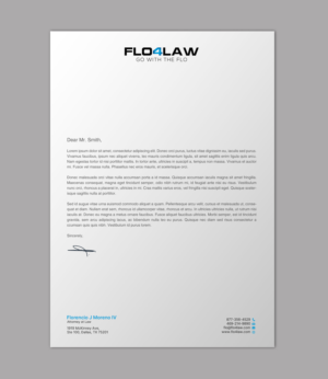 Letterhead Design by chandrayaan.creative for Florencio J Moreno IV | Design: #27895726