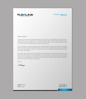 Letterhead Design by chandrayaan.creative for Florencio J Moreno IV | Design: #27895729